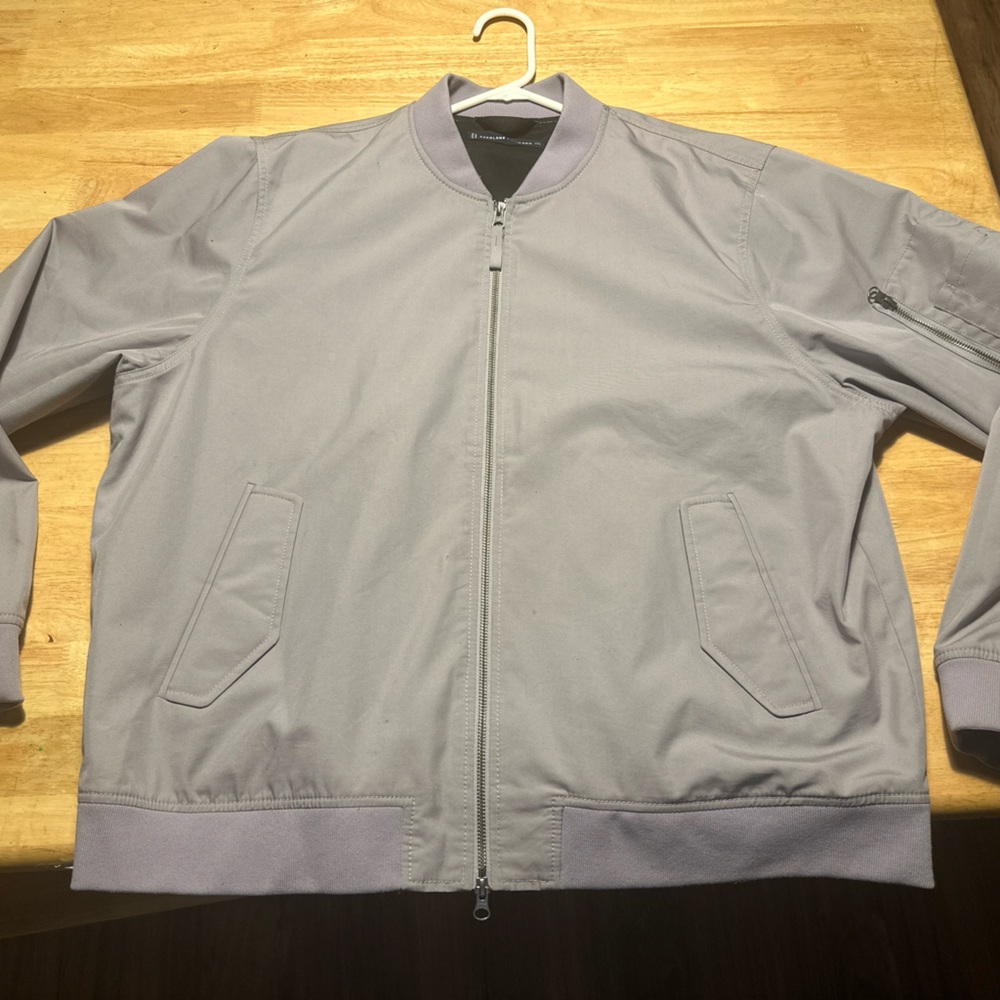 Everlane lilac Bomber jacket XXL
